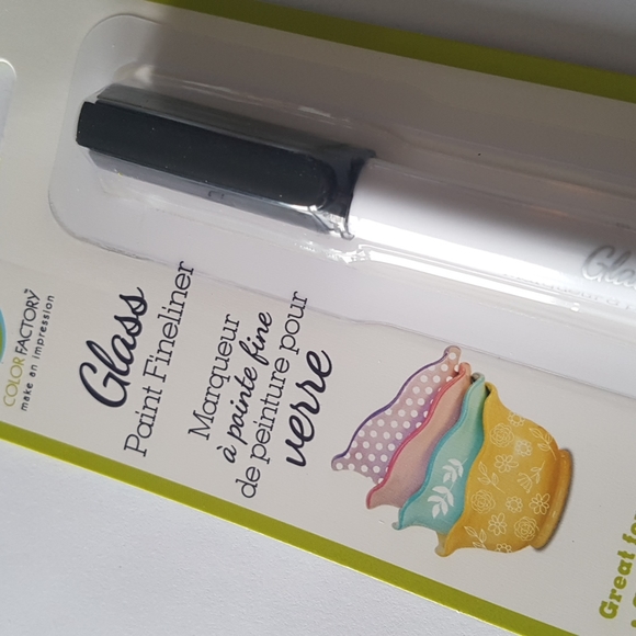 Glass Paint Fineliner Marker 3ml (Black) - Picture 4 of 9